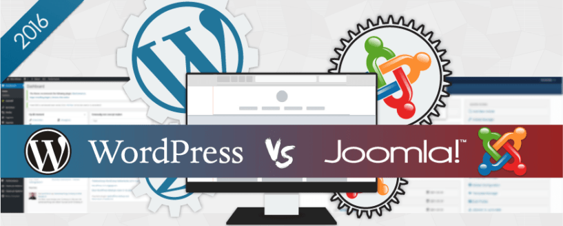 Infographic WP vs Joomla