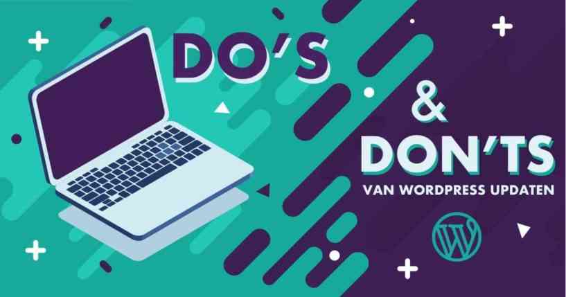 Do's & Don'ts van WordPress updaten